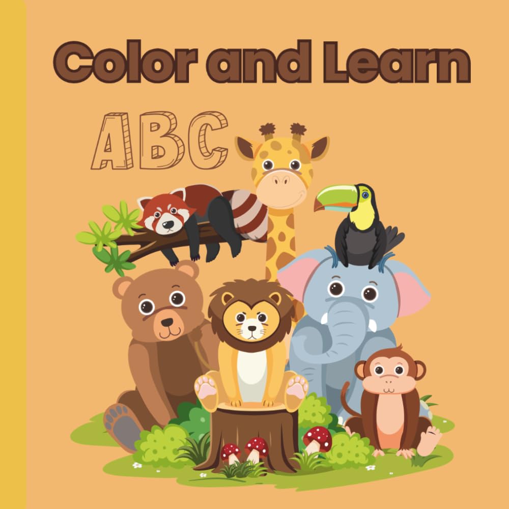 ABC Animal Coloring Book