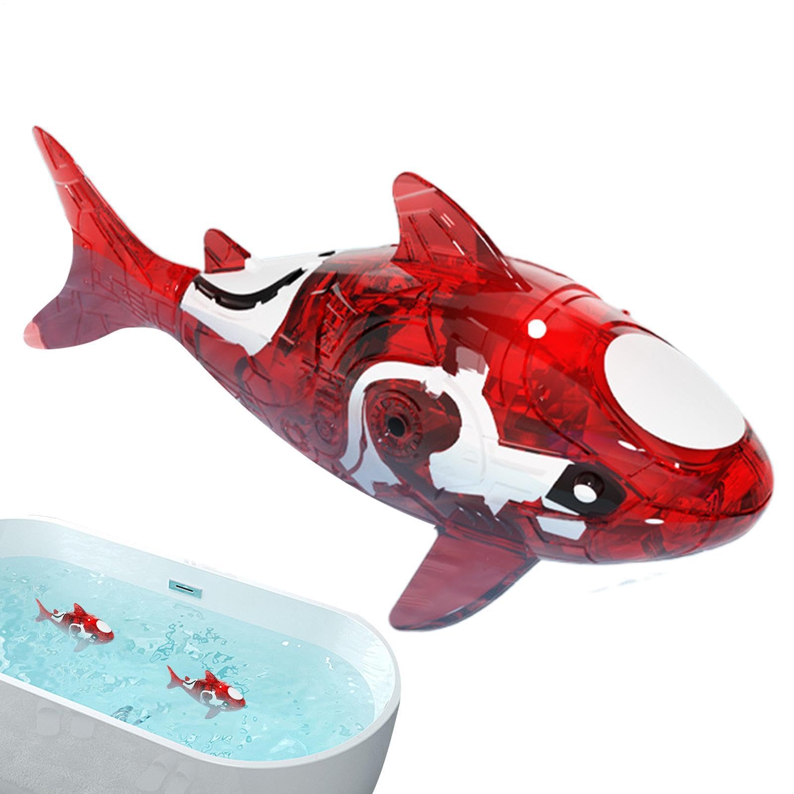 【本物の 魚の様に泳ぐ！金魚 ロボフィッシュ ROBO FISH 廃盤】鯉11個 Amazon | ロボット フィッシュ おもちゃ - 水に触れると自動で泳ぎ出す