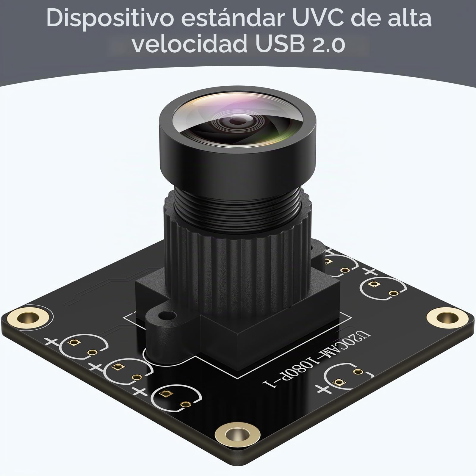 innomaker Cámara UVC 1080P USB 2.0, cámara gran angular de 130°, Plug & Play para PC, Raspberry Pi, Jetson Nano y SBC. Compatible con Windows, Linux, Android y Mac OS.
