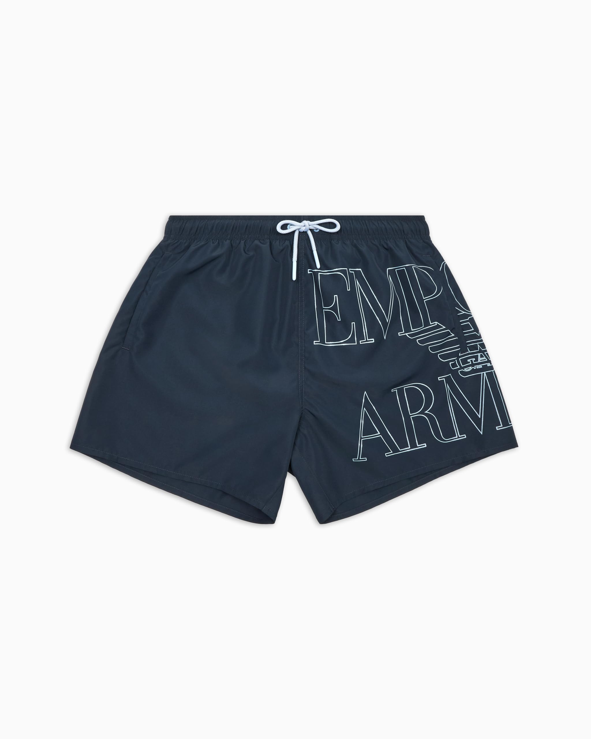 EMPORIO ARMANI Man Bold Logo Mid Boxer Blau XL, Armani Blu, XL