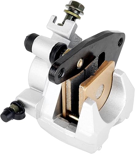 Caltric Pinza de freno delantera izquierda con pastillas compatible con Suzuki Lt-F250 Ltf250 Ozark 250 2X4 2002-2009