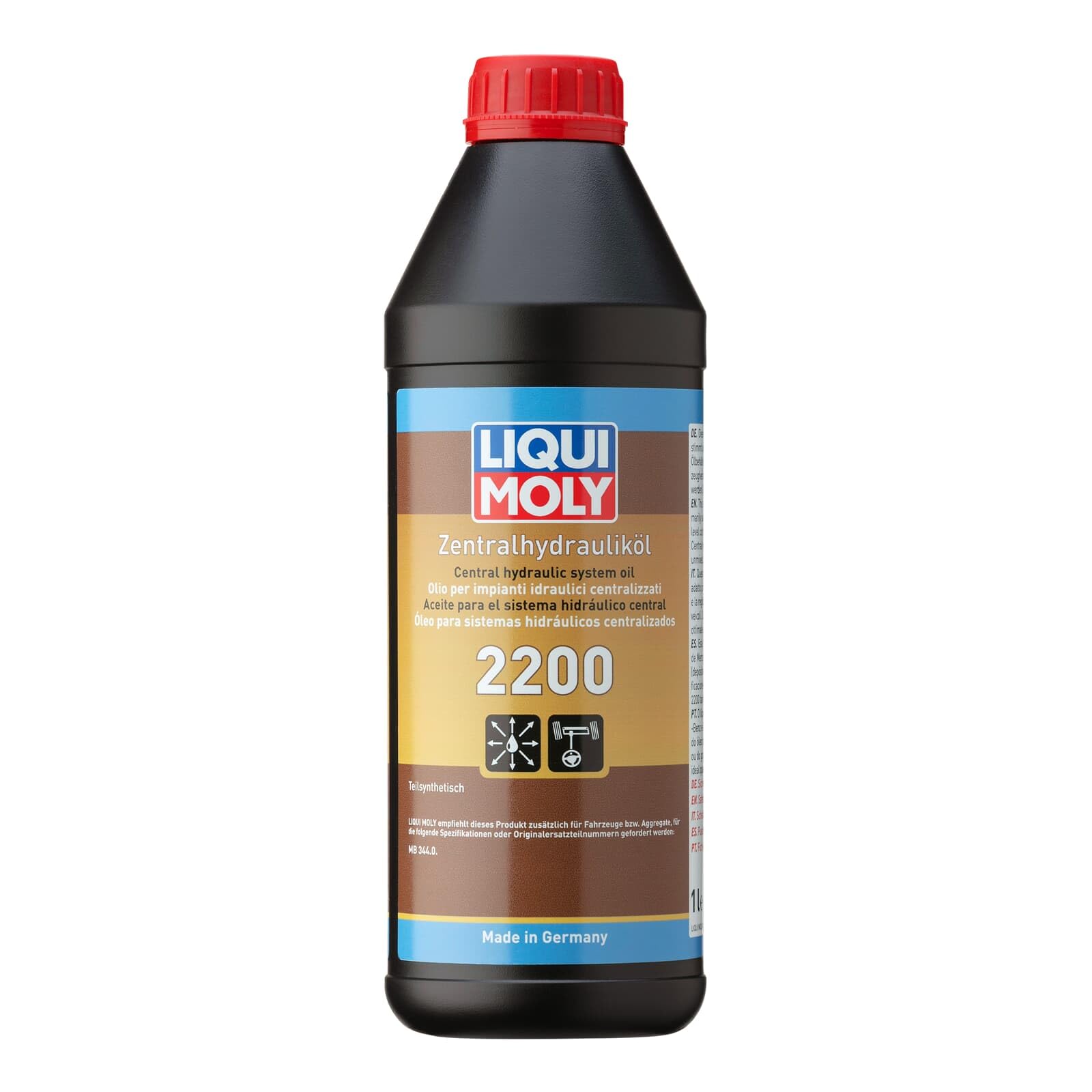 LIQUI MOLY Huile pour système hydraulique central 2200, 1 L, Huile hydraulique, SKU: 3664