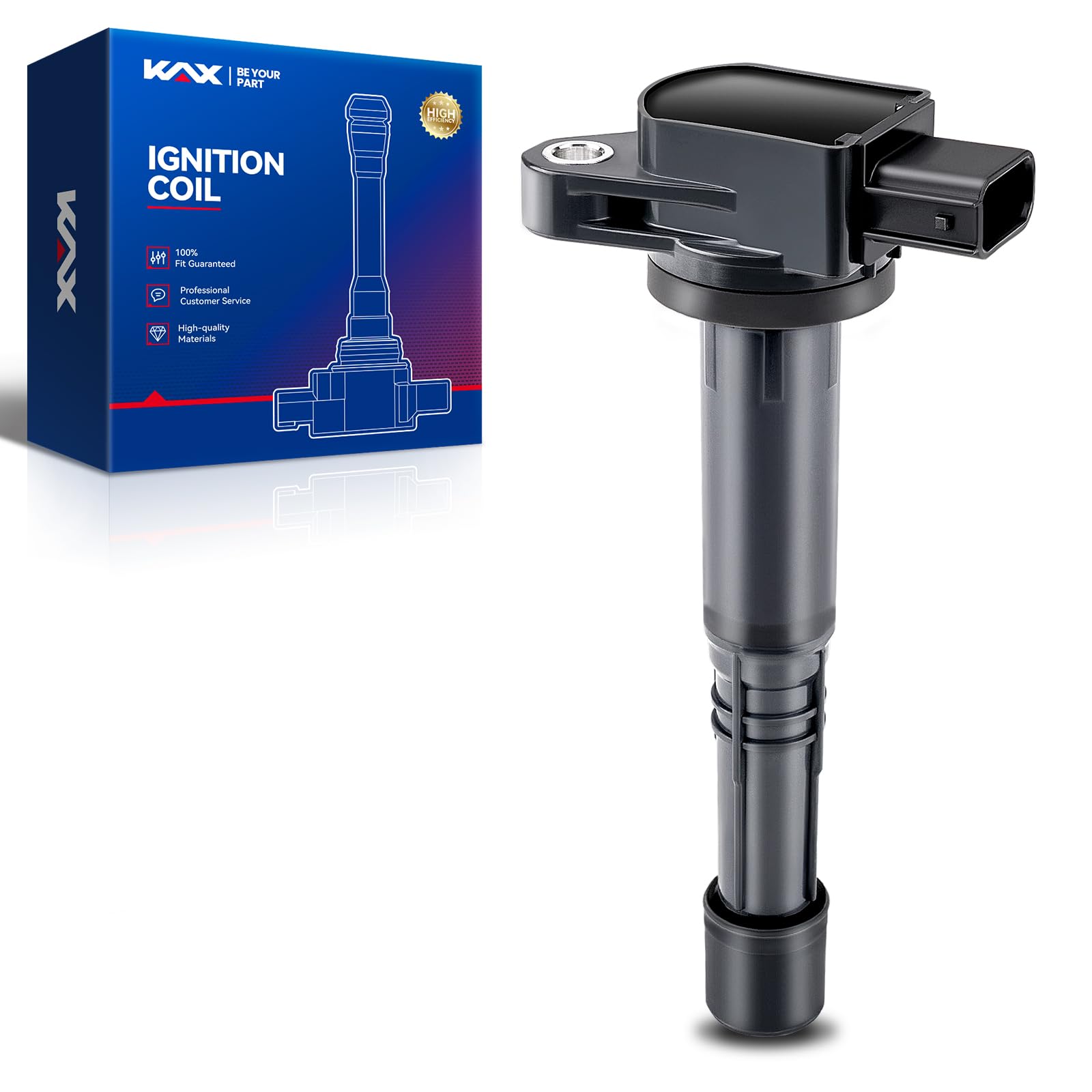 KAX Ignition Coil for Honda CR-V 2002-2009, Accord 2003-2007 2.4L