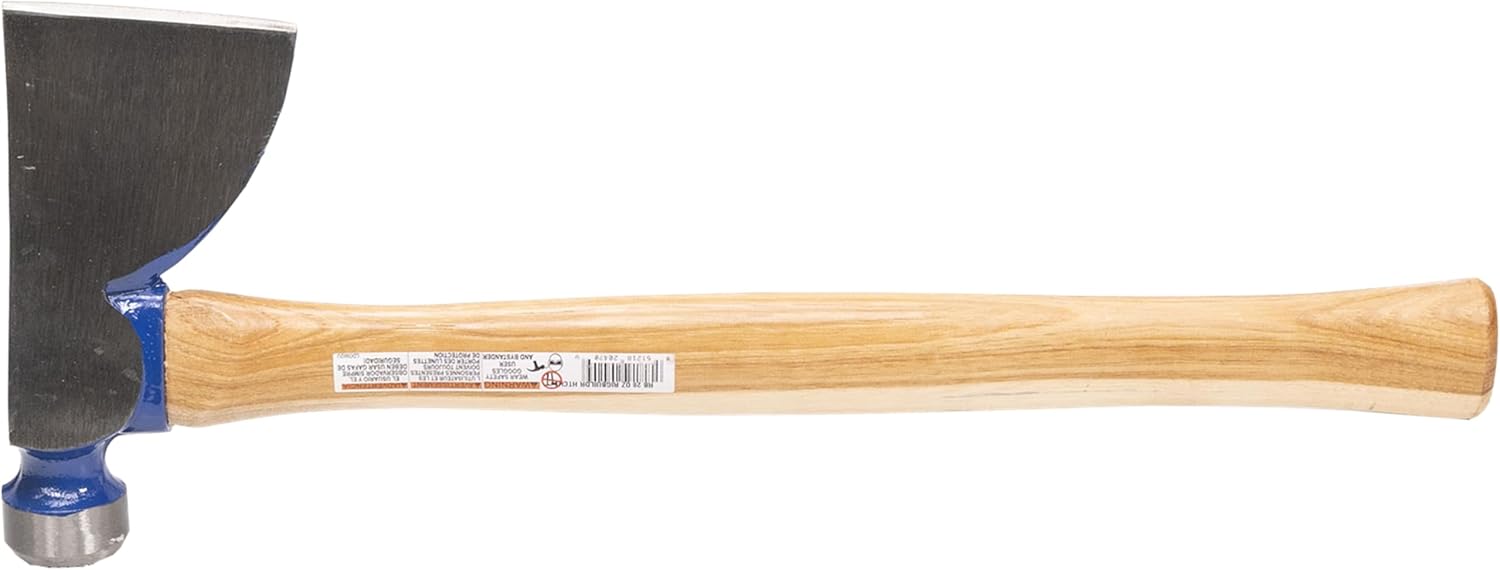 VAUGHAN 28 Ounce Rig Builders Hatchet, Hickory Handle, Made in the USA, RB, VN20420