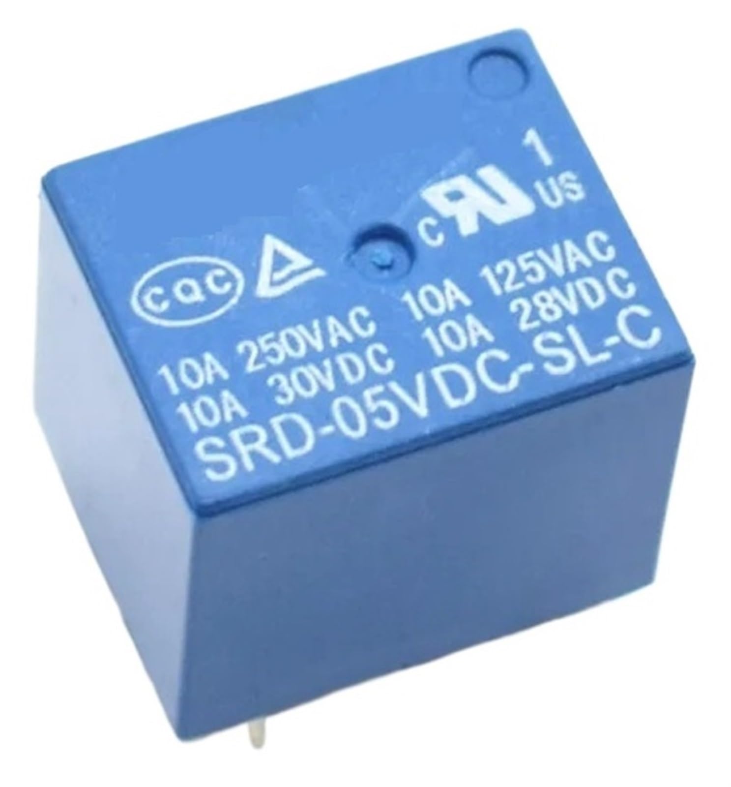 Relés de potencia PCB SRD-05VDC-SL-C de 5 pines para automatización y control electrónico