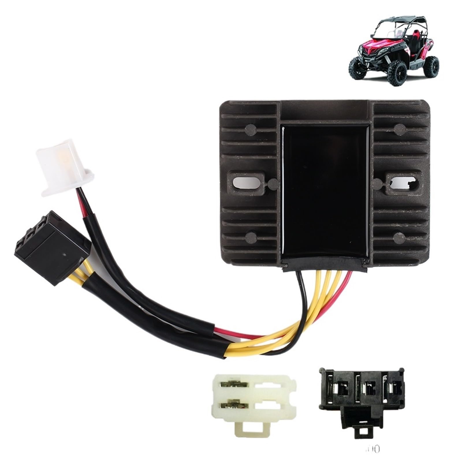 Regulator napięcia prostownik Pasuje do CFMOTO 500 CF500 500CC UTV ATV gokart 12V 0180-151000 CF188-151000 prostownik regulatora napięcia Prostownik