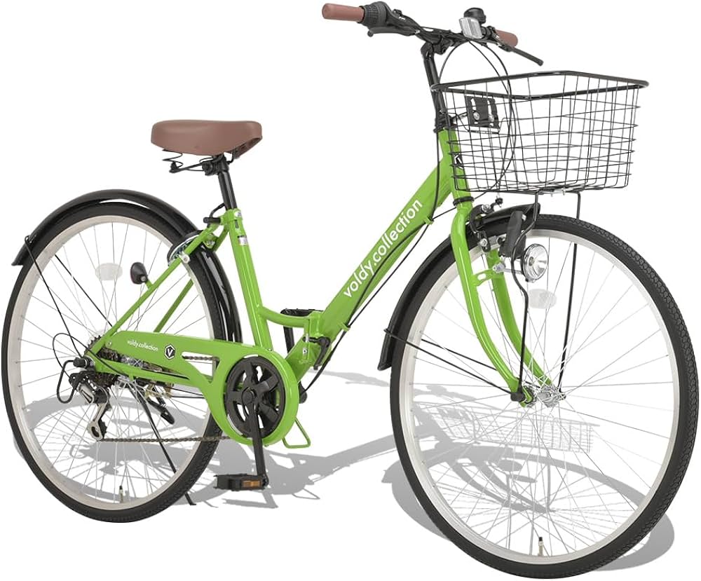 6段変速・ライト・鍵付き】ママチャリ サザンスポーツ 26インチ 深緑色