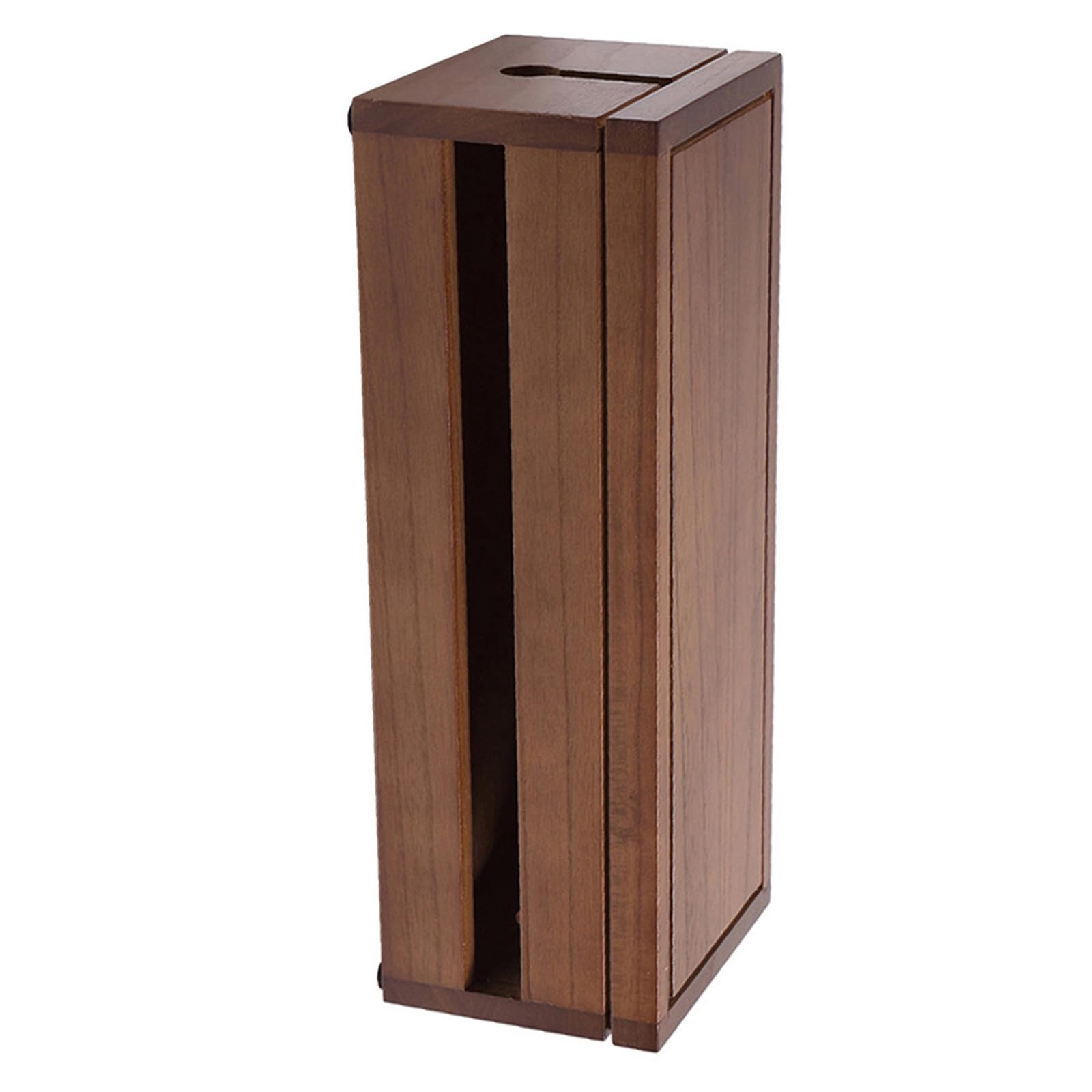 Artibetter Caja Organizadora de Cables y Diseño Hueco para Disipación de Madera de Paulownia Color Café Tapa Desmontable Adecuado para Gestión Oculta de Enchufes