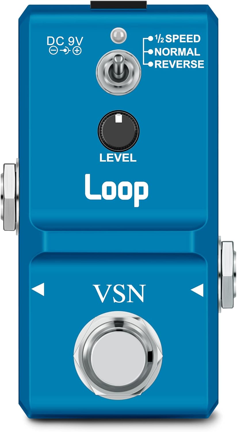 VSN Looper Pedal Electric Guitar Effect Looping Record for