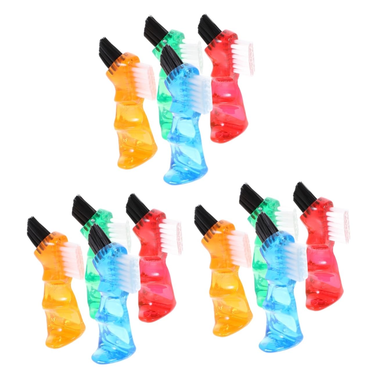 VALICLUD 3 set Spazzolino Da Denti Finto Piccolo Mini Spazzola Per La Pulizia Spazzola Morbida Mini Per Adulti Testine Per Spazzolini Da Denti Spazzolini Personali 4 pezzi * 3