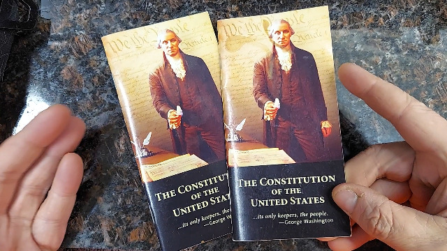 Watch When were these Pocket Constitutions printed? on Amazon Live