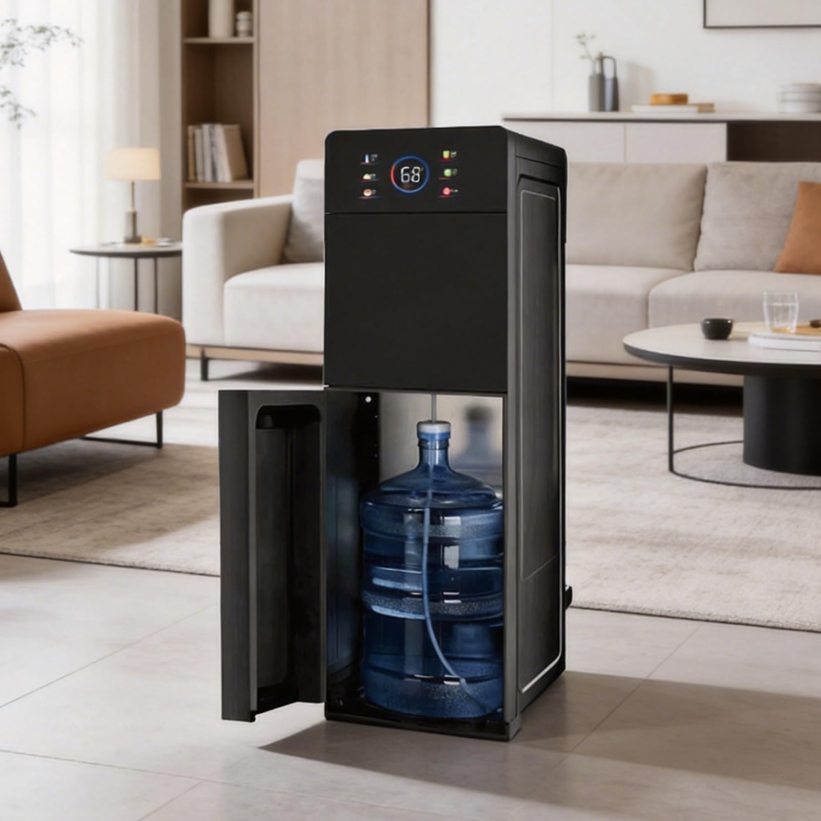ITOSUI Bottom Loading Water Cooler Water Dispenser, Water Dispenser - 5 Temperature Settings - Hot, Cold & Room Water