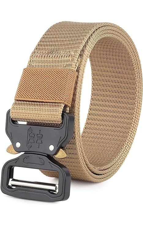 niddleman Trendy Men Artificial Leather Belt, Boys Belt for Casual or Formal -Classic Designs for Work & Business Casual (Beige) (ND166_P1__P1_Xbeltbeige)-picture-11