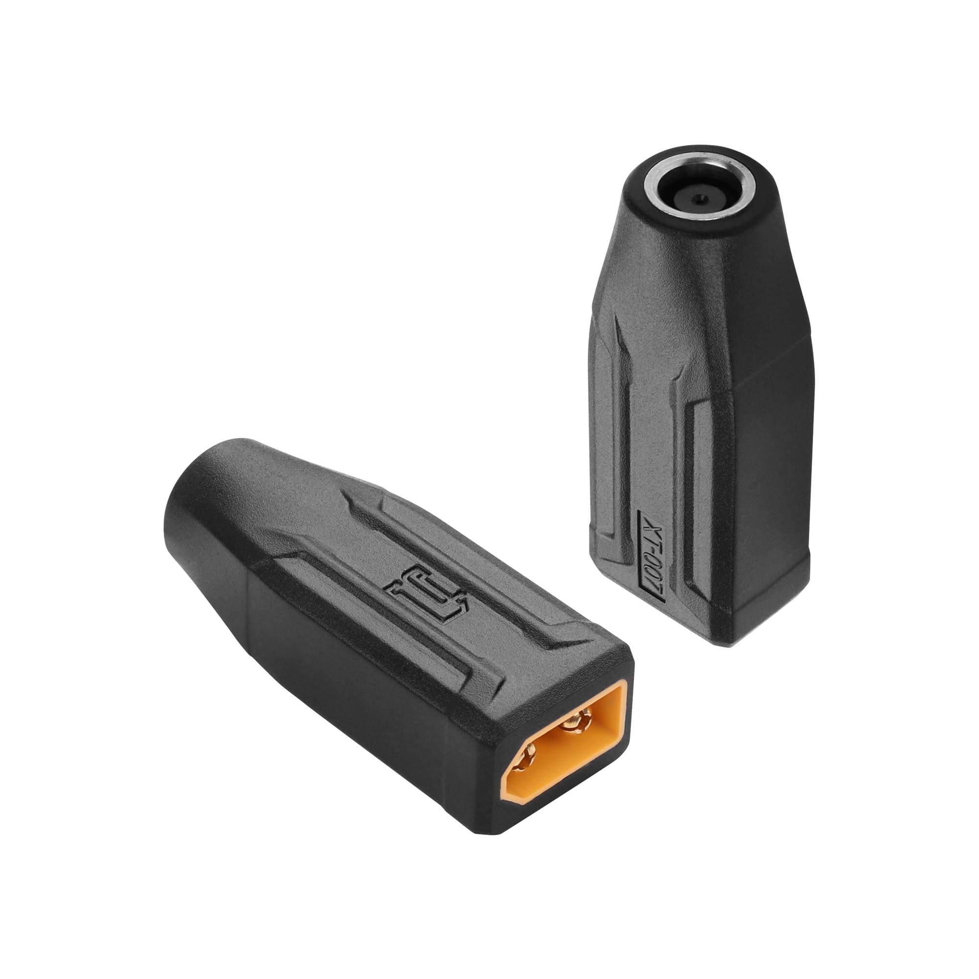 SinLoon 2 Pack XT60 to DC7450 Adapter XT60 to DC 7.4mm X 5.0mm Wireless for TS100 Soldering Iron, FPV Monitor Power,Drone (XT-007)