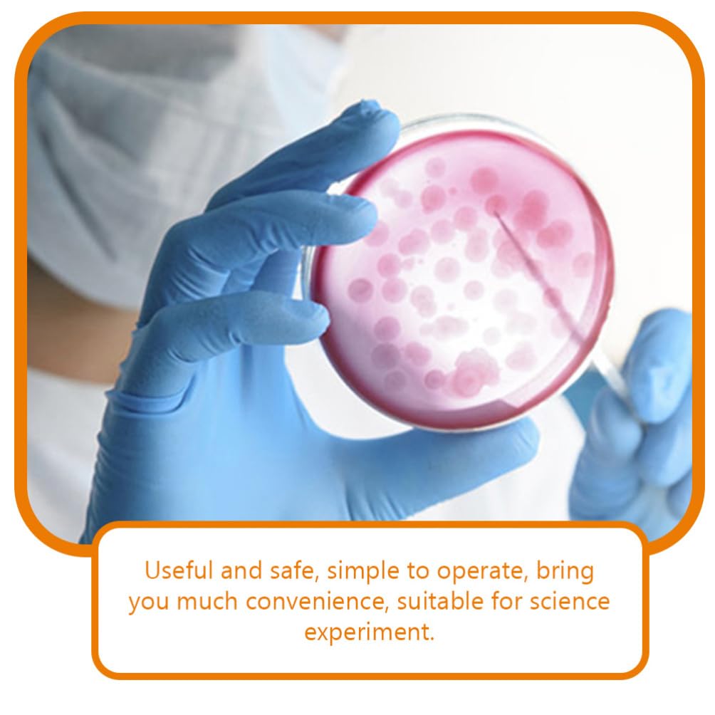 Veemoon 20 Placas de Agar Nutritivo para Cultivo Celular y Almacenamiento en Laboratorio, Material Agar de 7cm, Fáciles de Usar para Experimentos Científicos
