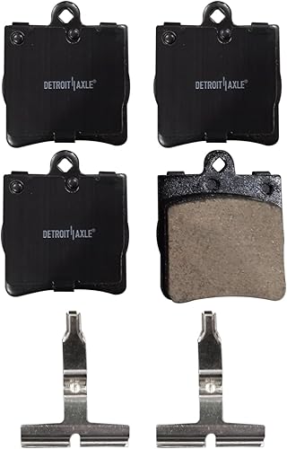 Miniatura 298 de Detroit Axle - Pastillas de Freno Delantero para Ford Fusion Lincoln MKZ Zephyr Mercury Milan Mazda 6, Pastillas de Freno Cerámica Reemplazo