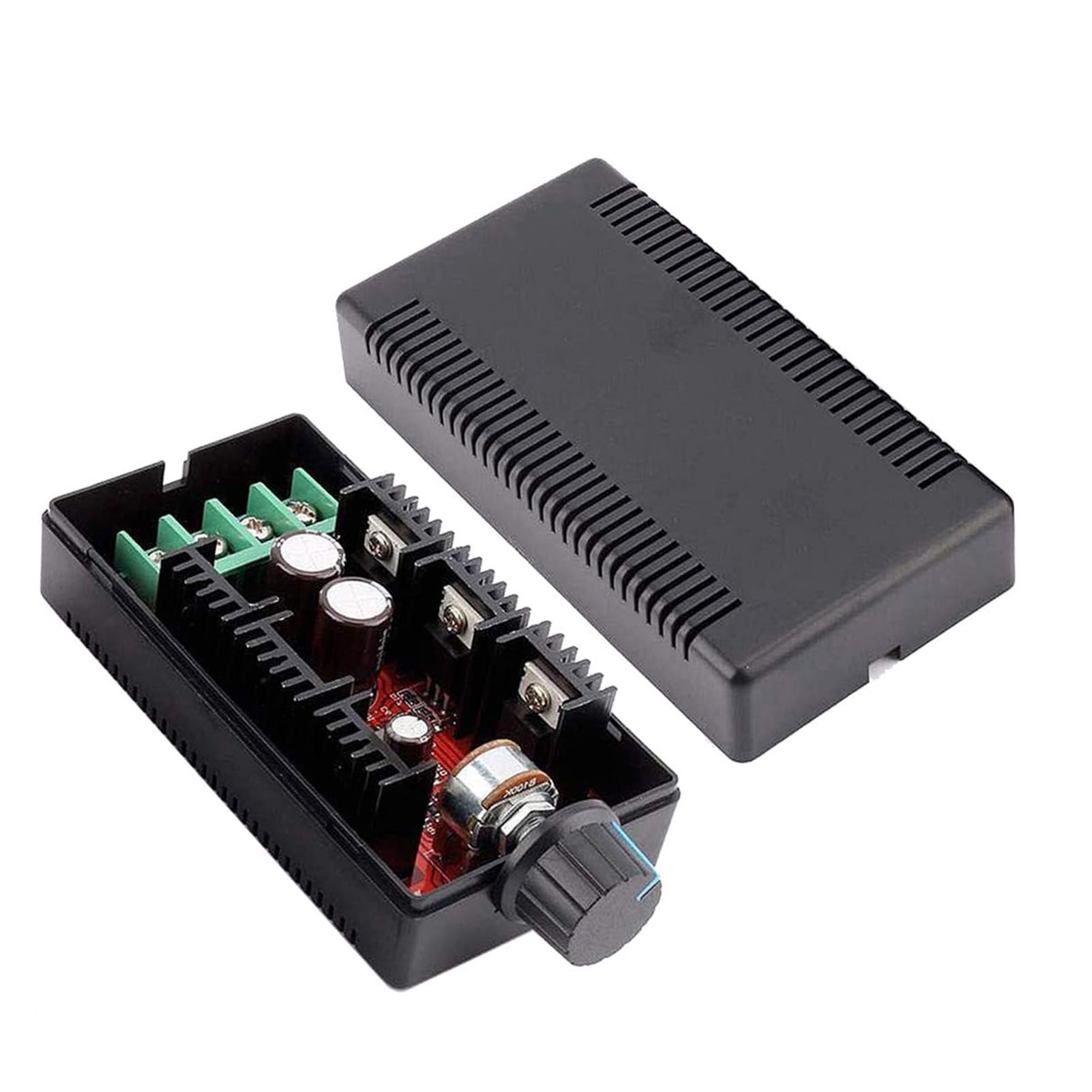 TERRIFI DC Motor Speed Control Switch, 1 Pack Speed Controller, RC Controller Regulator, MAX 10-50V 40A