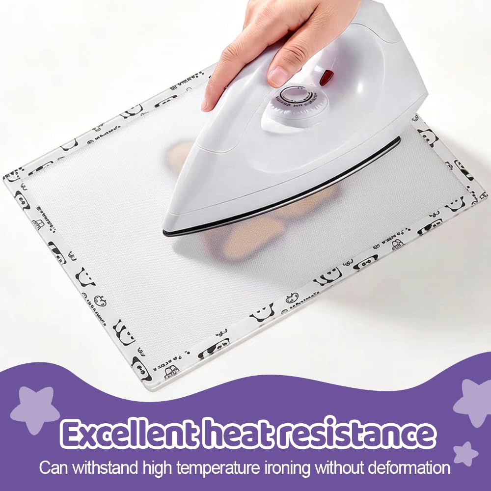 Fuse Bead carta da stiro, 10 panni antiaderenti riutilizzabili resistenti al calore per perline fai da te (20 x 15 cm)