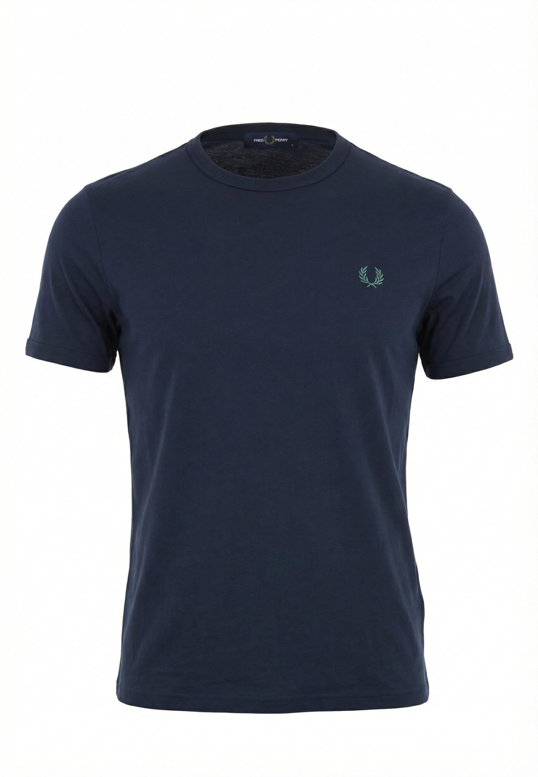 Fred Perry Ringer Men's T-Shirt, Tennis Blue, XXL