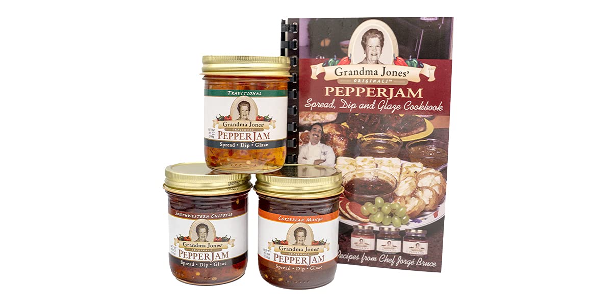 Pepper Jelly Three Pack + Cookbook