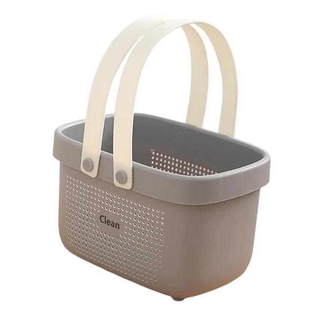 YWJLQH Multipurpose Shower Caddy for Storage and Organization Ideal for Gym and Kitchen Gray and White