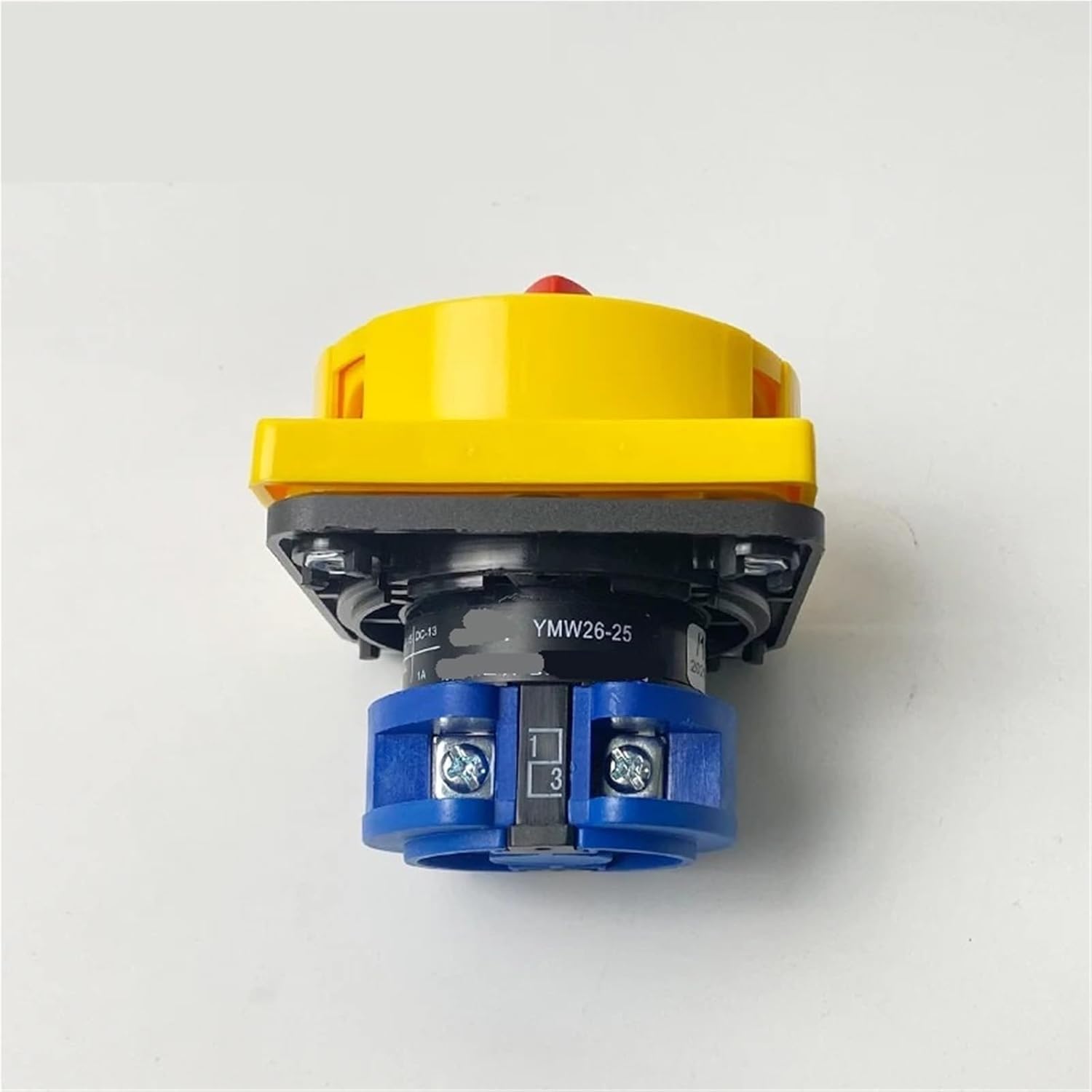 25A Four Terminals One Poles Disconnect Isolator Switches LW26GS 48x48mm 64x64mm Rotary Cam Switch 1Pcs(64X64mm Large)