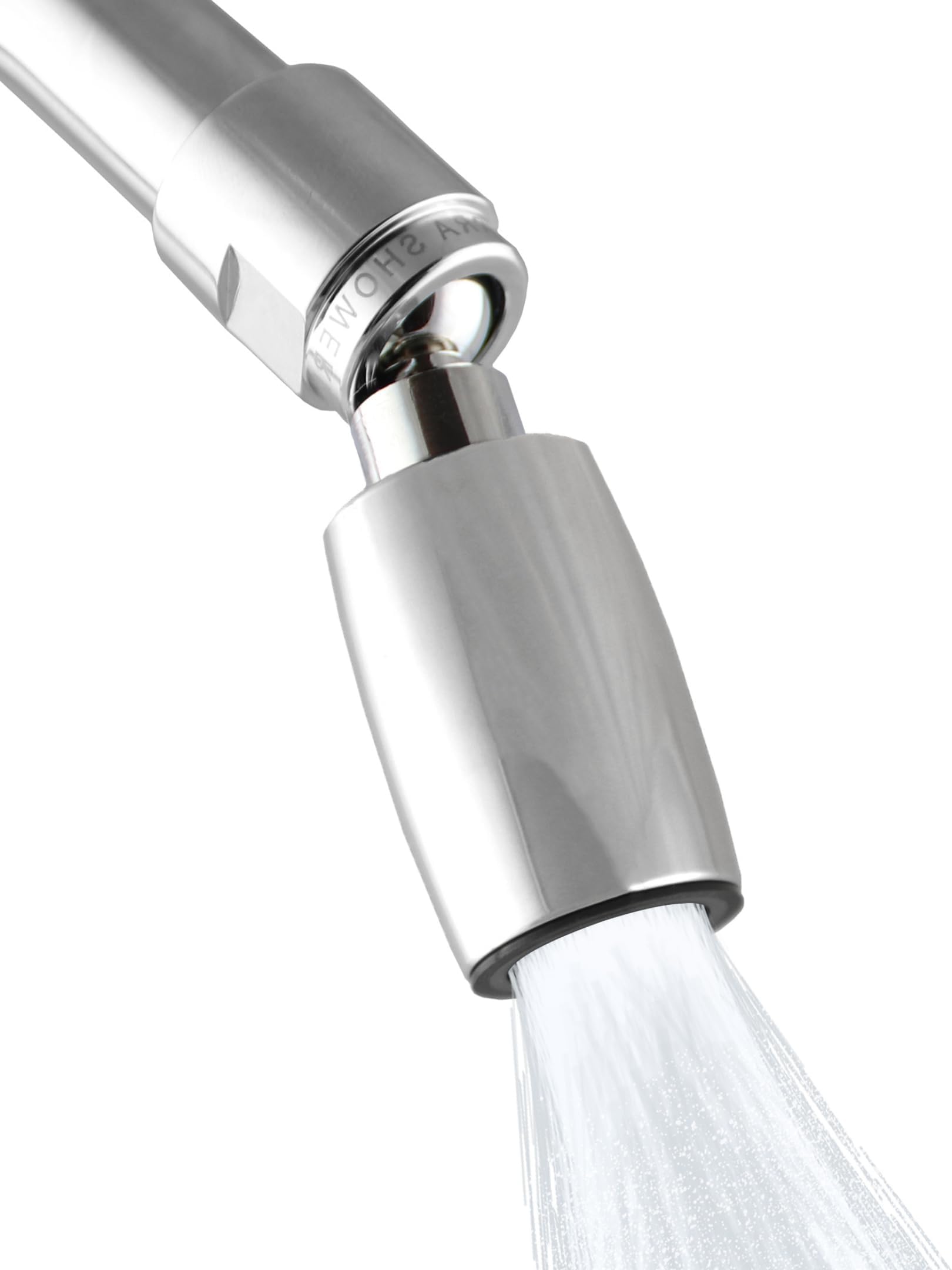 High Sierra® Classic™ Solid Metal 2.0 GPM Award Winning, High Pressure Shower Head. Patented Nozzle Never Clogs. Long Nut Hides Shower Arm Threads. Polished Chrome Finish