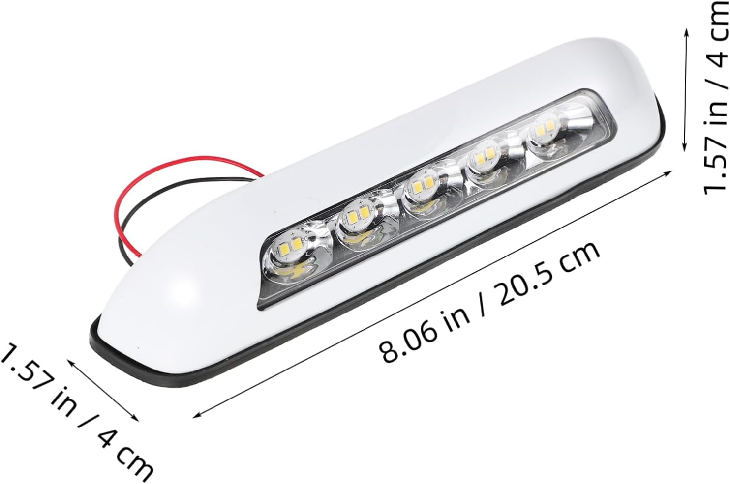 Outdoor Led Rv Awning Light Easy Install Camper Exterior Lighting for Trailers and Trucks Porch Light for Weather Conditions