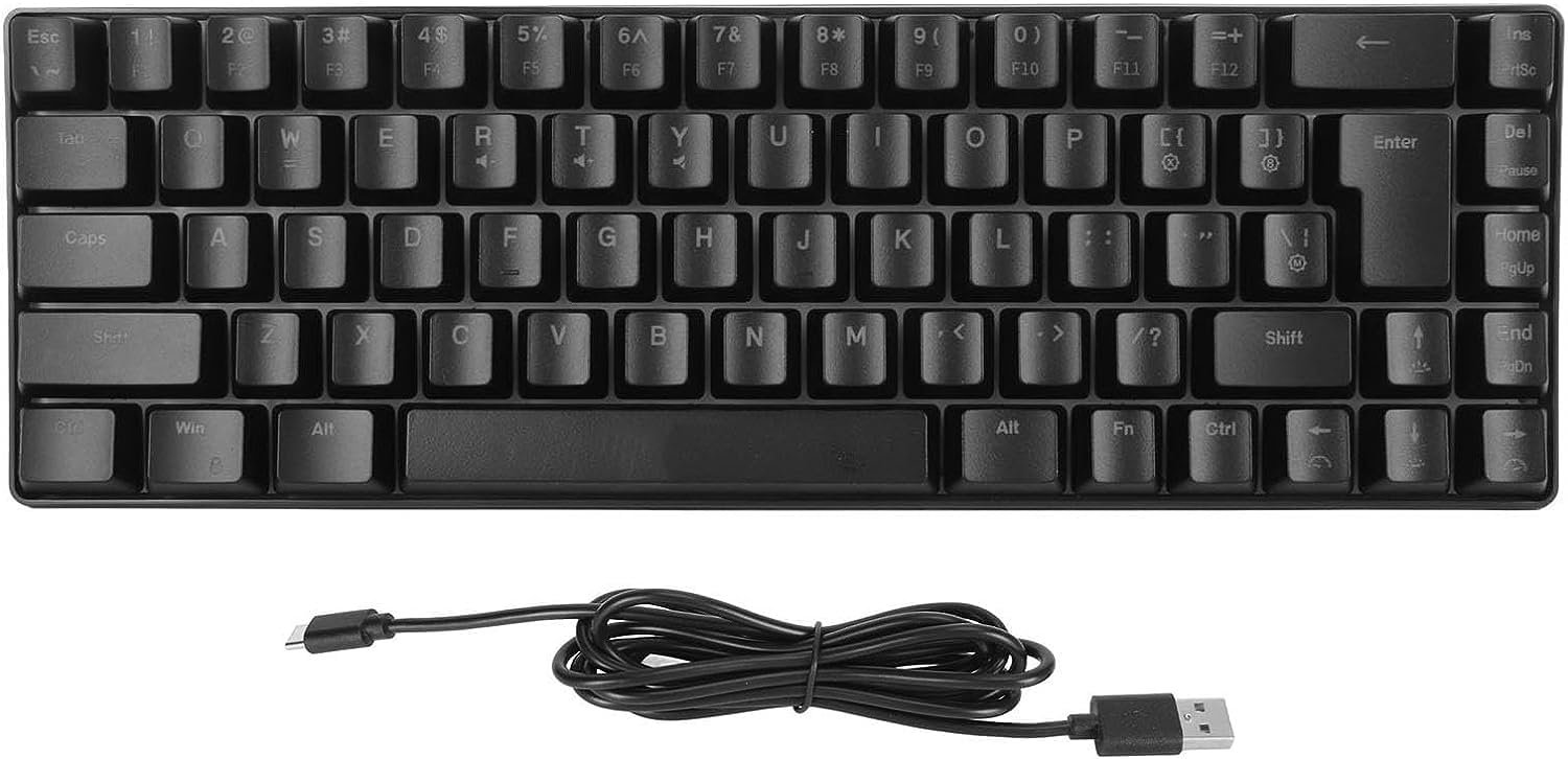 Amazon | V200 メカニカル キーボード、オフィス用コンパクト