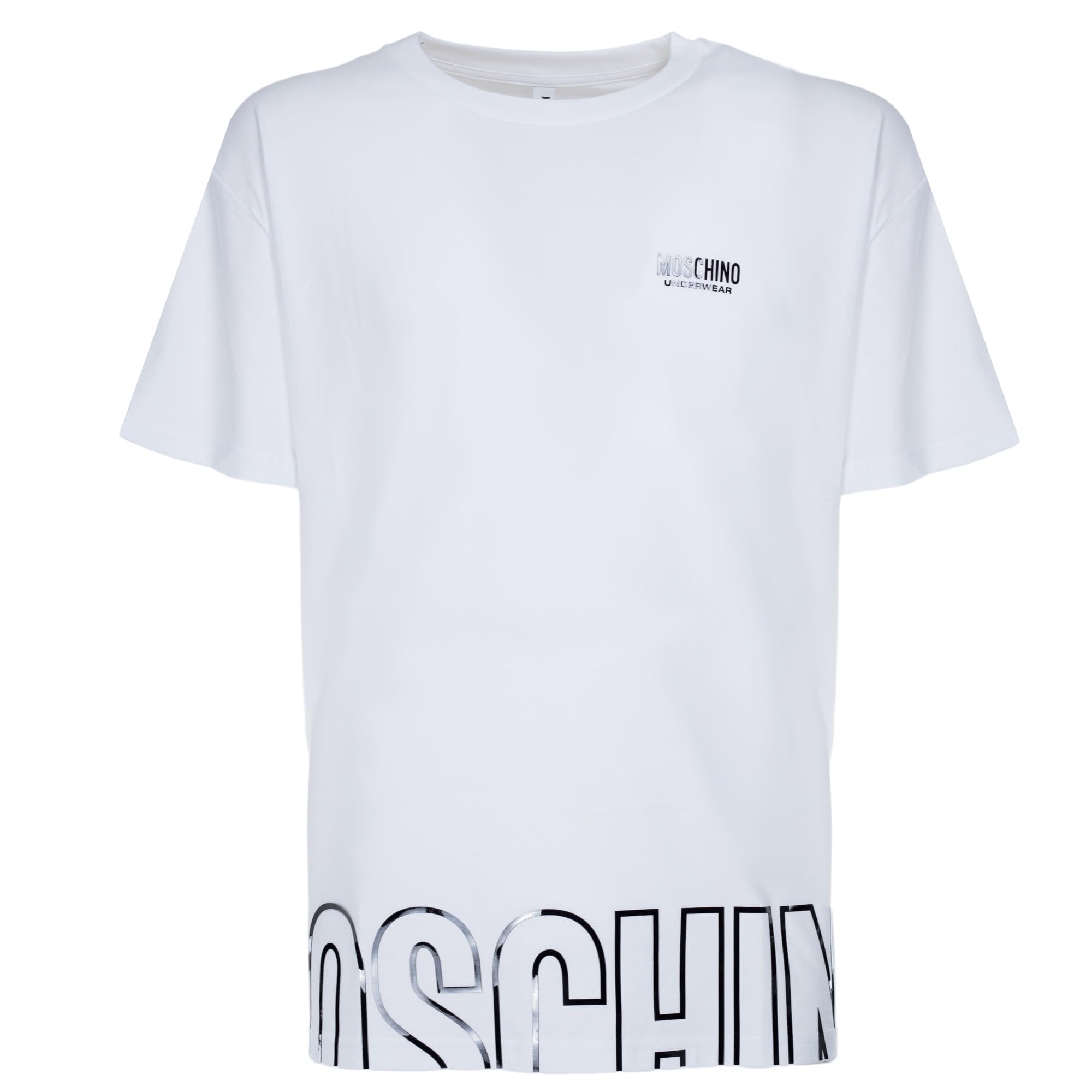 Moschino Herren Fantasy Print White 251V1a0712-4303-1001-Xl Xl