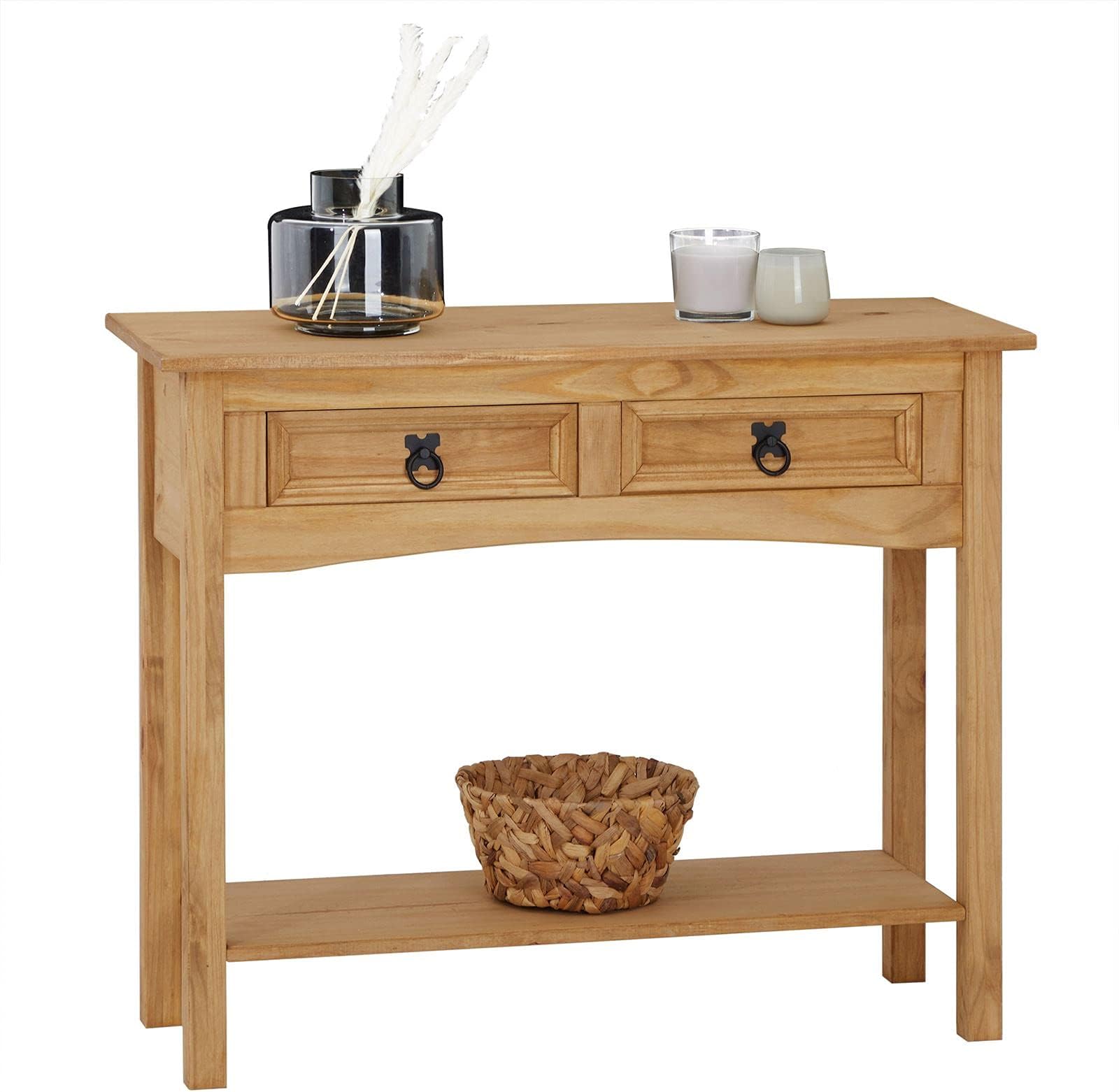 CONSOLE EN BOIS LIKEN style Rustique