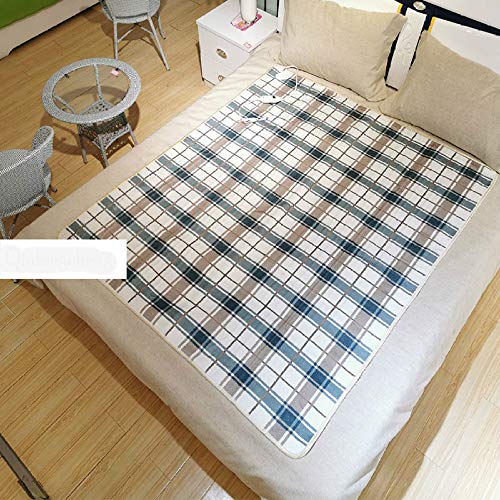 Heizdecke Dickere Heizung Doppelkörper Warmerheated Decken - Thermostat - Elektroheizung Decke Elektro - Heizung 65x145cm