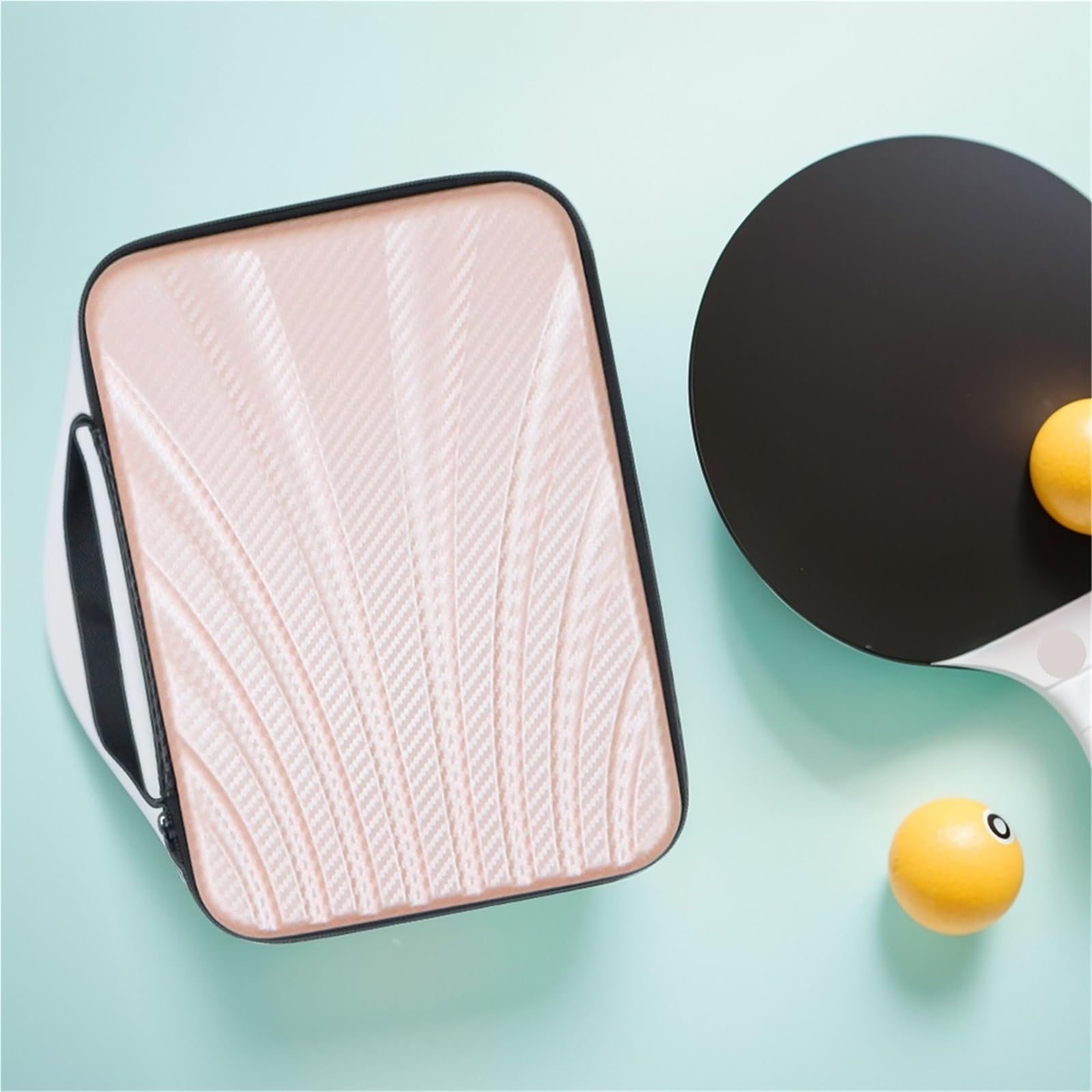Borsa for racchetta da ping pong Borsa rigida for racchetta da ping pong Borsa impermeabile a forma quadrata in EVA Per Ping Pong