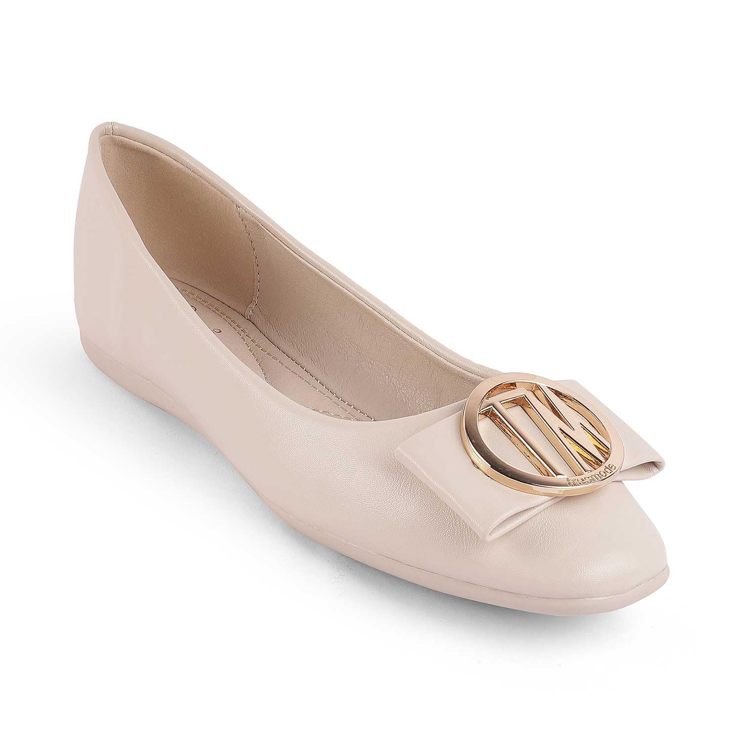 tresmode TREGO Womens Ballerina Shoes Footwear White, 5 UK / 38 EU - Round Toe Ladies Ballet Flats Stylish - Formal Casual Comfortable Wear (B0DG45C5FV) Amazon Price History, Amazon Price Tracker