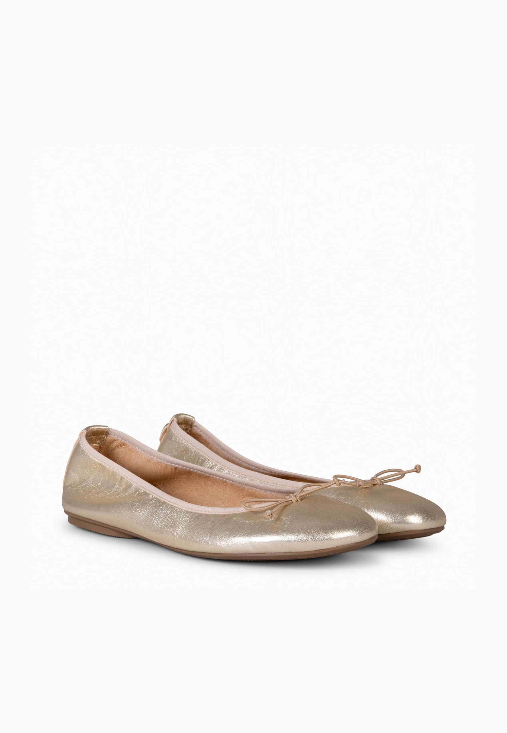 miMaO. Ballerines à nœud pour Pieds Larges en Cuir. Fabrication Artisanale