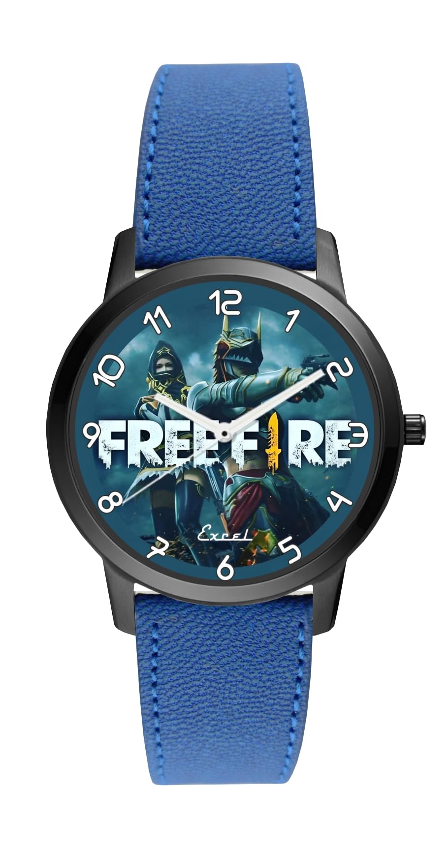 synthetic Freefire Blue Analog Watch For Boys & Girls (B0BFHQZQZ8) Amazon Price History, Amazon Price Tracker