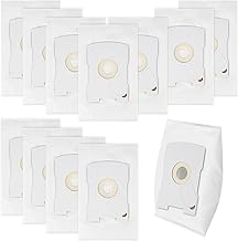 Vacuum Cleaner Bags for Vorwerk Kobold VT260 VT265 VT270 VT300, Compatible with Vacuum Cleaner Accessories, Vacuum Cleaner Bags, Pack of 12