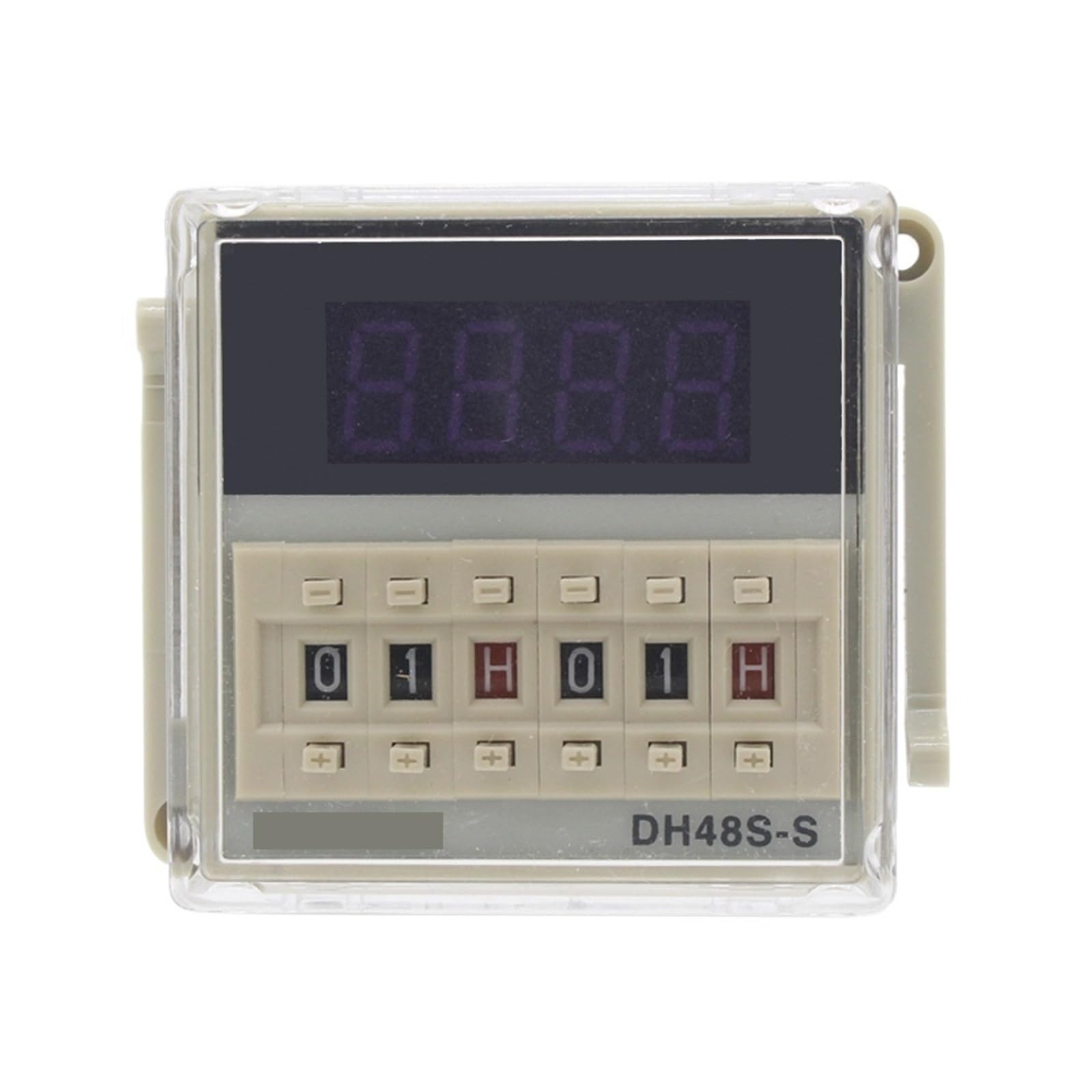 Relais temporisé programmable SPDT DH48S-S 220V avec base 8 broches - 6