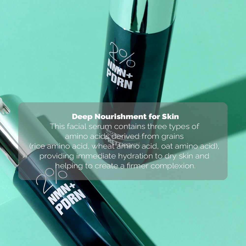 Amazon.co.jp: PRETTYSKIN NMN＋PDRN フェイシャルセラム 50g