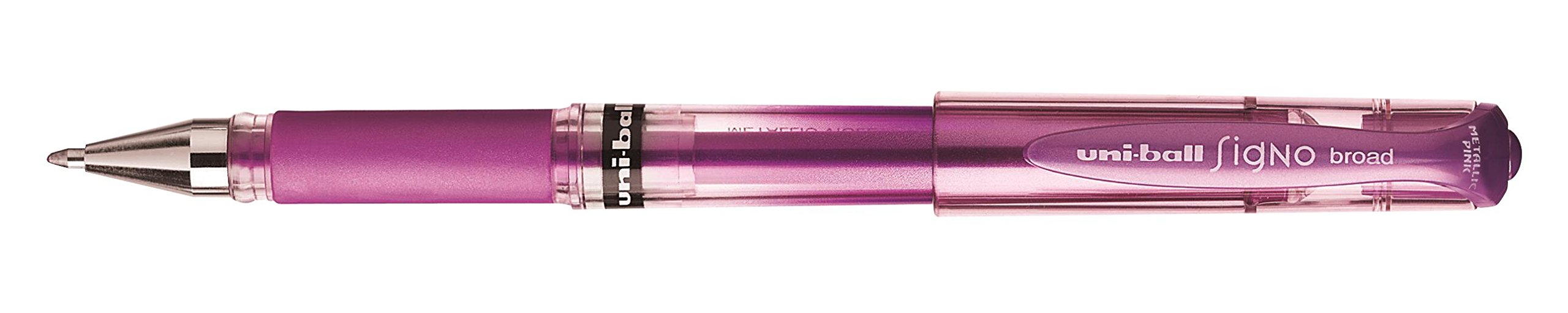 uni-Ball 146830 1.0 mm"Signo Um-153" Gel Pen - Pink Metallic