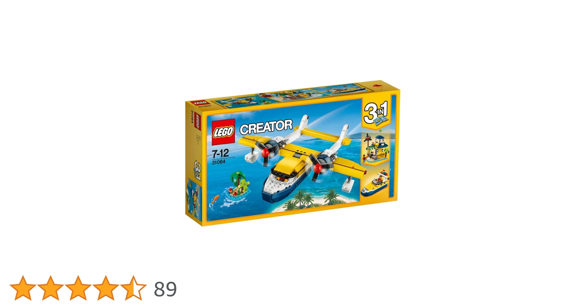 Amazon.co.jp: レゴ(LEGO) クリエイター 水上飛行機 31064 : おもちゃ