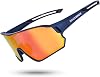 RockBros Polarized Sunglasses, Sports Sunglasses, Bicycle, Ultra Lightweight, UV400 Eyewear, Polarized Lens, Prescription, Unisex, For FishingBaseballRunningGolf