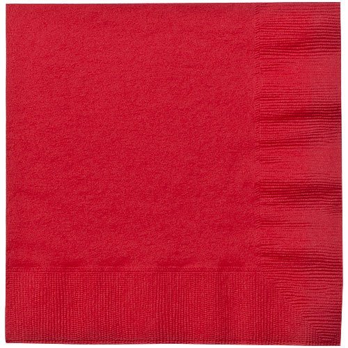 Party Dimensions Luncheon Napkin Bundle - Red, White & Blue 20 Count Napkin Packs - Bundle of 3 Items