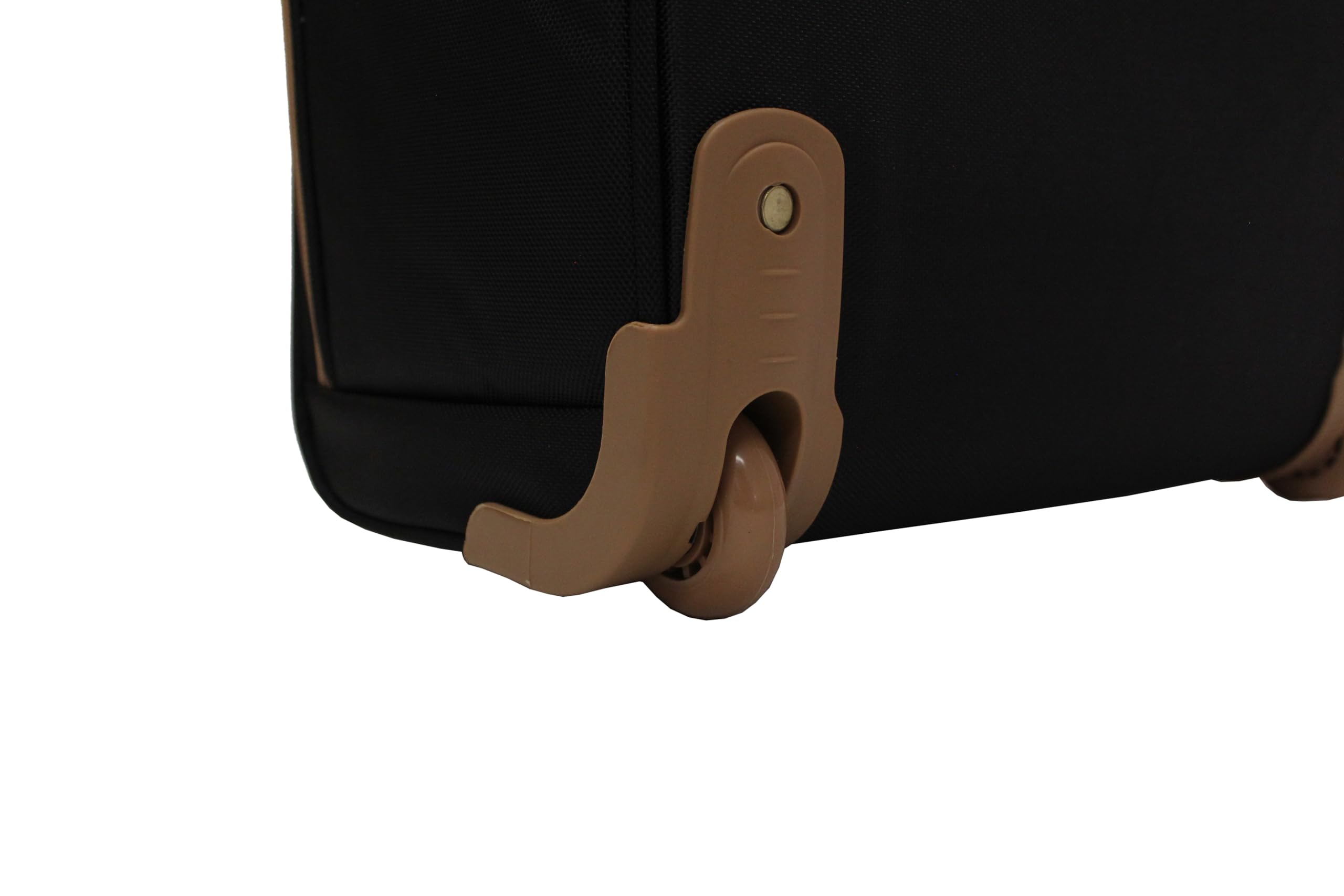 Steve Madden Designer Handgepäck, 38,1 cm, Wochenend-Übernachtung, Business-Reisegepäck, leicht, 2 Spinner-Rollkoffer, Rolltasche unter dem Sitz für Damen