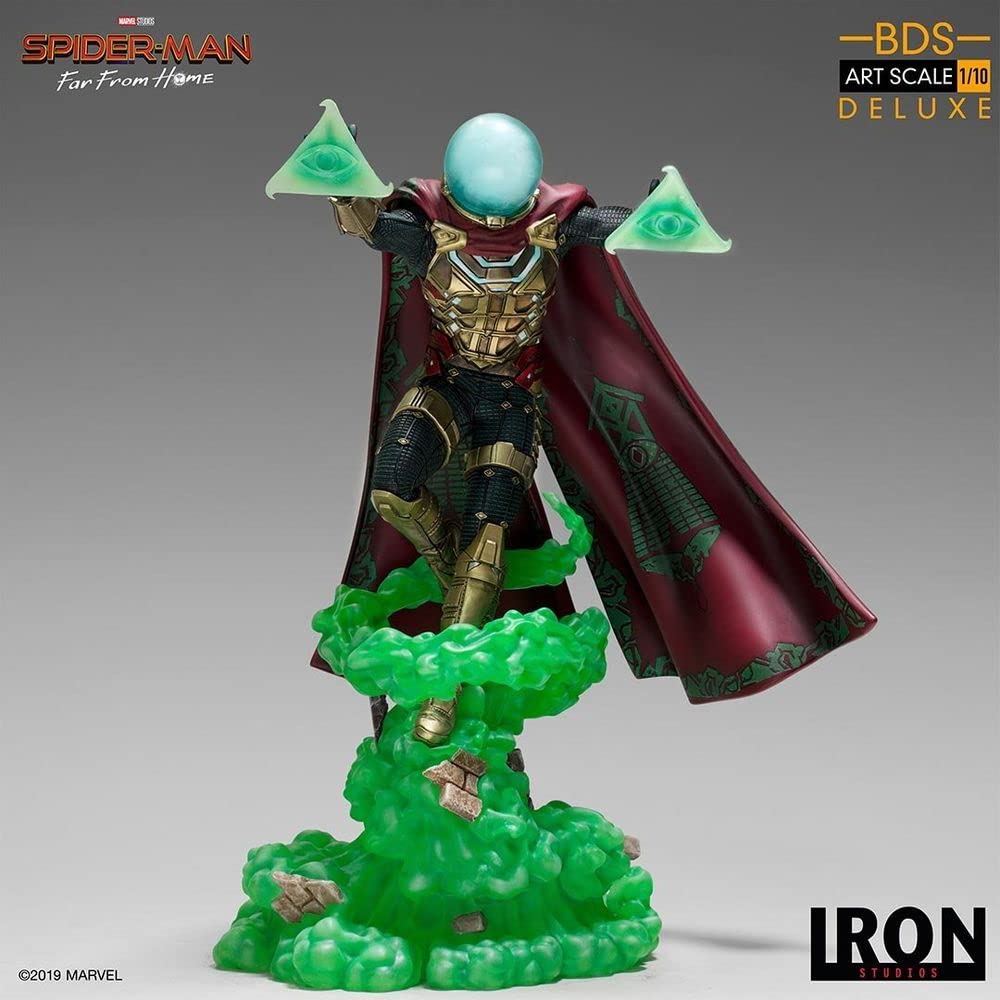 Amazon.com: Iron Studios Mysterio Spiderman Statue: Away from Home
