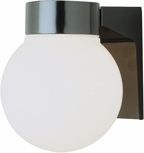 Miniatura 1 de Trans Globe Lighting TG4800 BK - Farol tradicional de pared para exteriores, 7 pulgadas, color negro