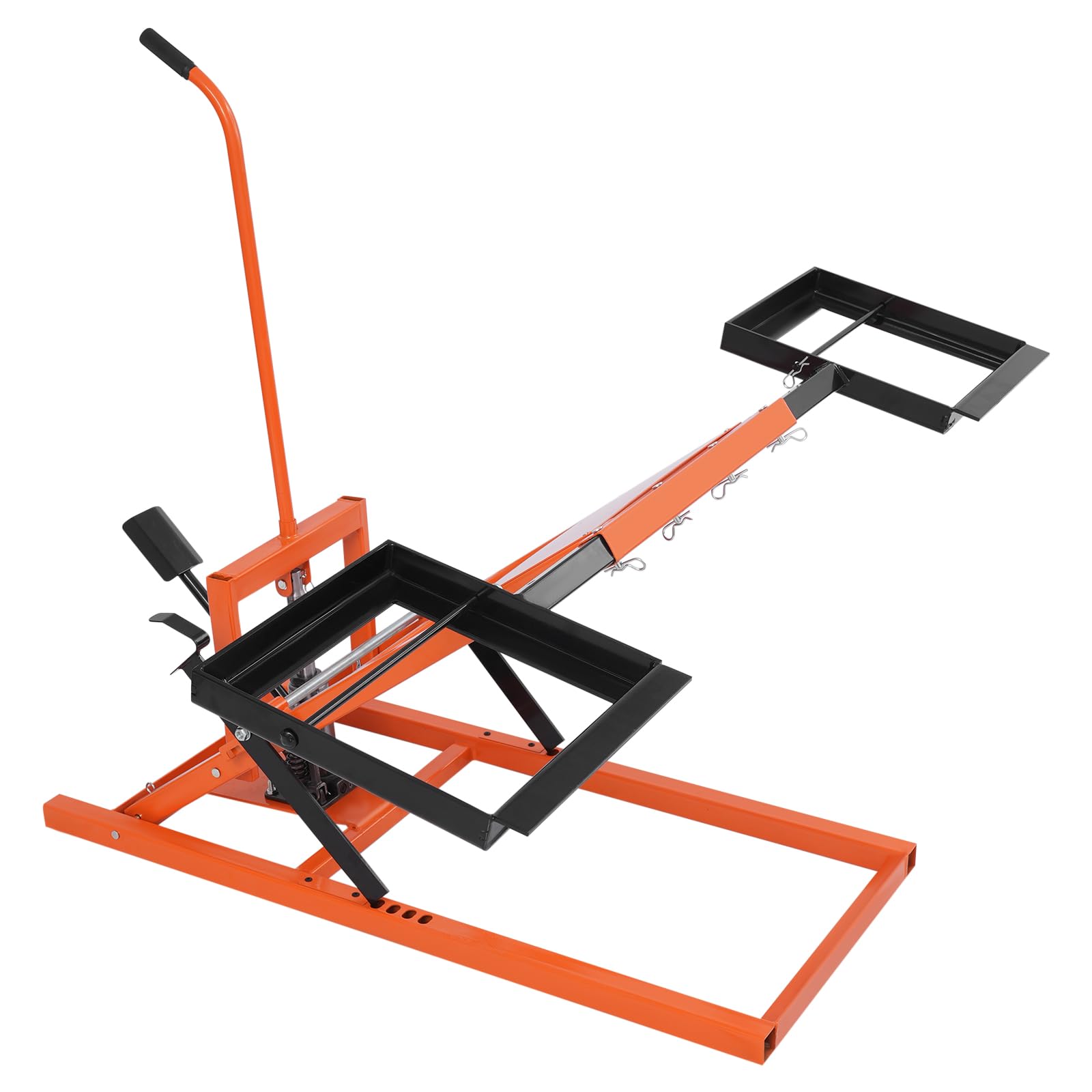 Kosiarka hydrauliczna podnosząca 225 kg, wysoka wydajność, wysokość podnoszenia 44,45 – 61 cm, podnośnik silnika, do konserwacji i naprawy