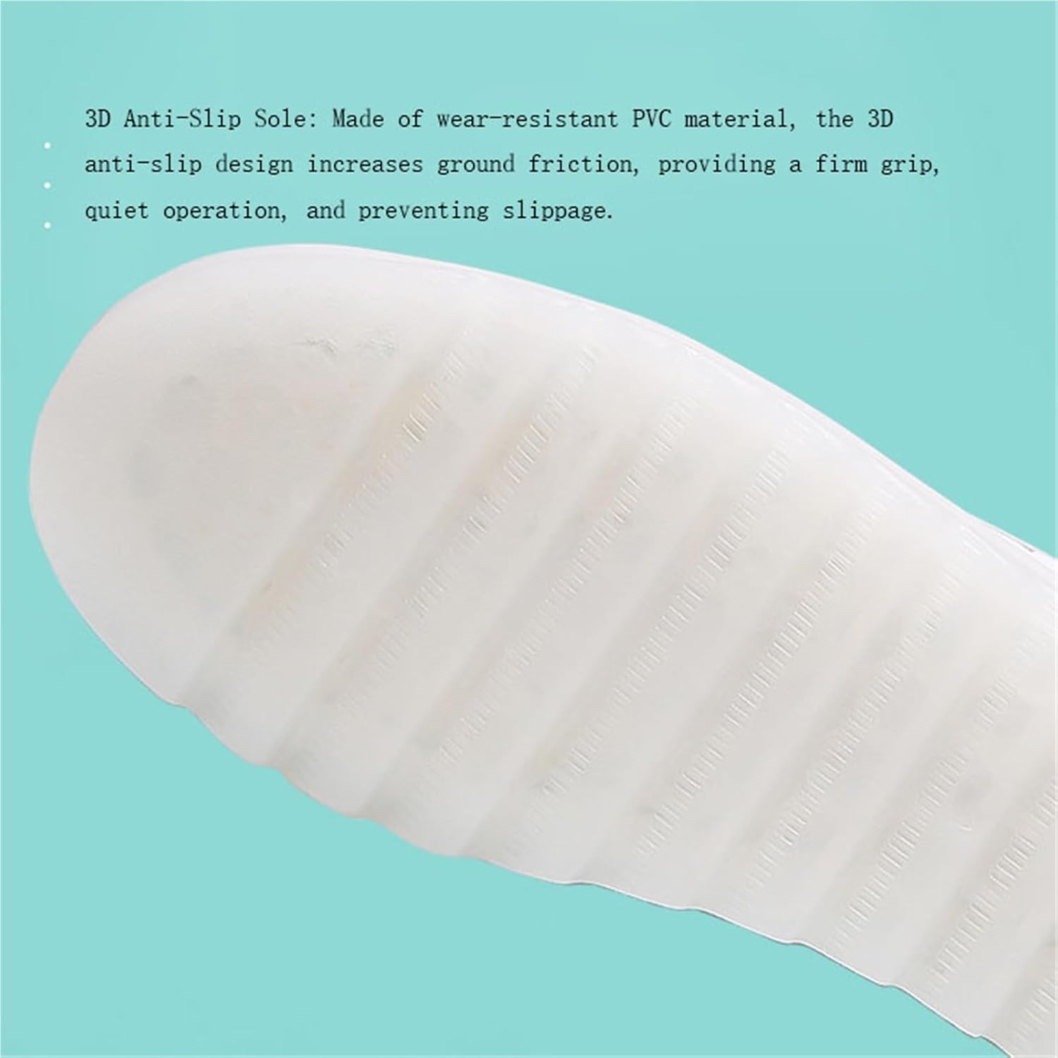 Comfortable Nurse Walking Shoes, Fashionable Breathable White Slip-On Flats Non-Slip Nurse Sandals for Women, Buffer Wipeable Nonslip Hospital, Ideal for Doctors Healthcare