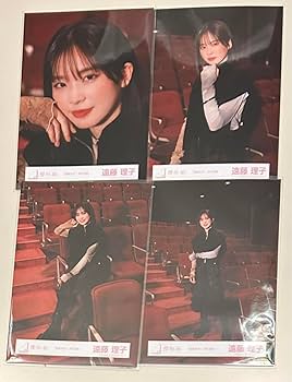 Amazon.co.jp: 櫻坂46 遠藤理子 生写真 油を注せ MV衣装 黒 backslive