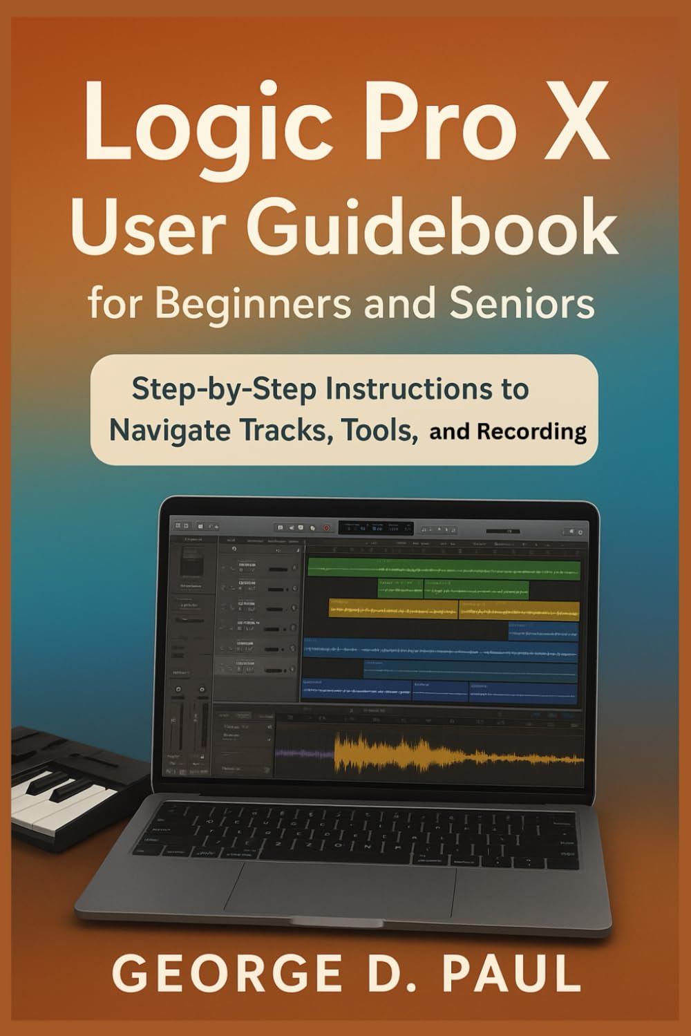 Logic Pro X User Guidebook for Beginners and Seniors: Step-by-Step Instructions to Navigate Tracks, Tools, and Recording (How to Use Music Production Software)